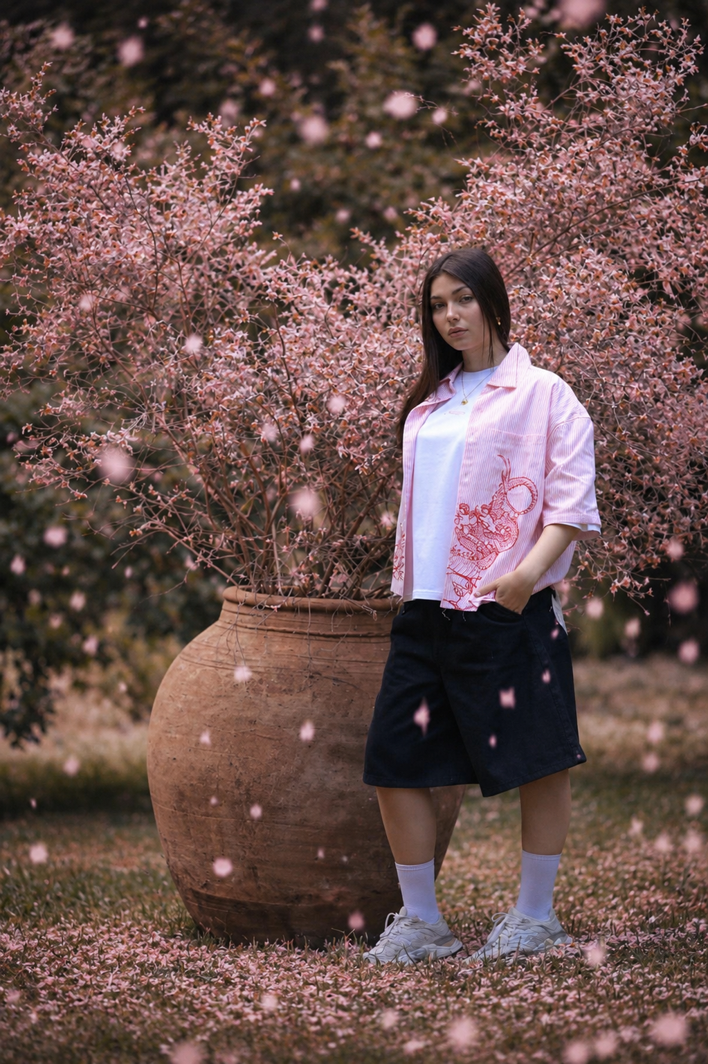 SAKURA DRAGON SHIRT