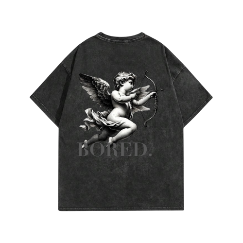 BORED BLACK T-SHIRT