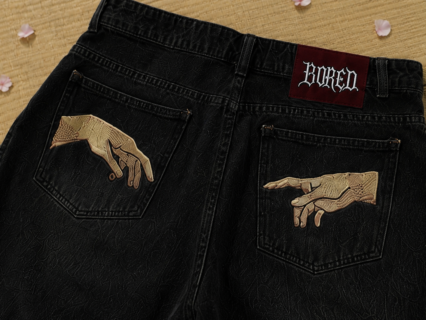 CREATION BORED JORTS Black