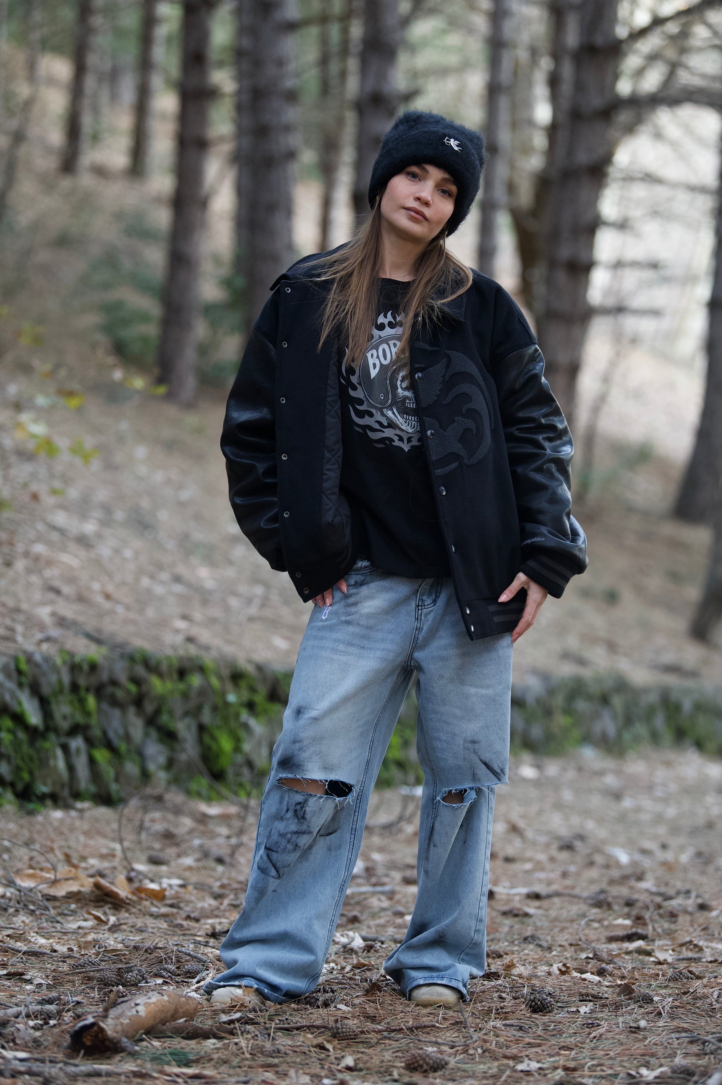 DIRTY BAGGY JEANS