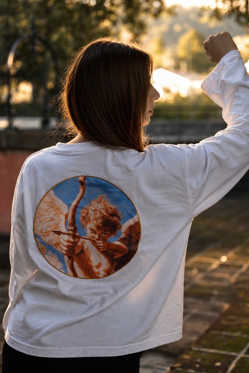 CUPID’S ARROW LONGSLEEVE WHITE