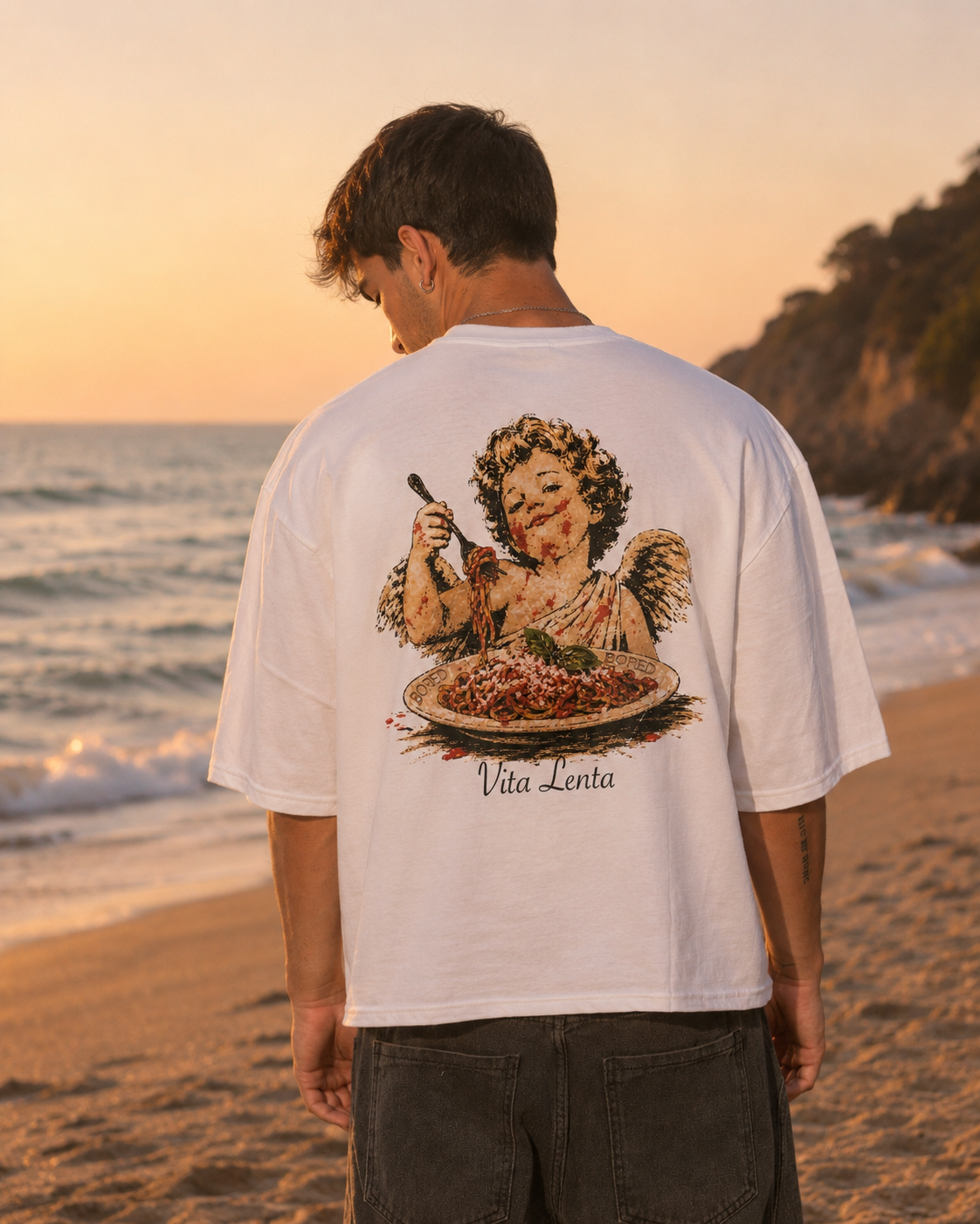 VITA LENTA SPAGHETTI TEE