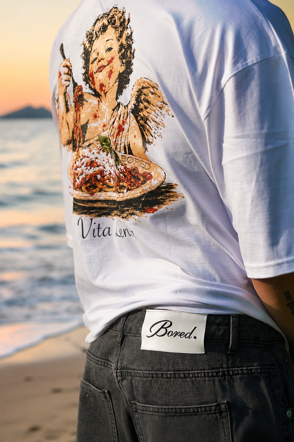 VITA LENTA SPAGHETTI TEE