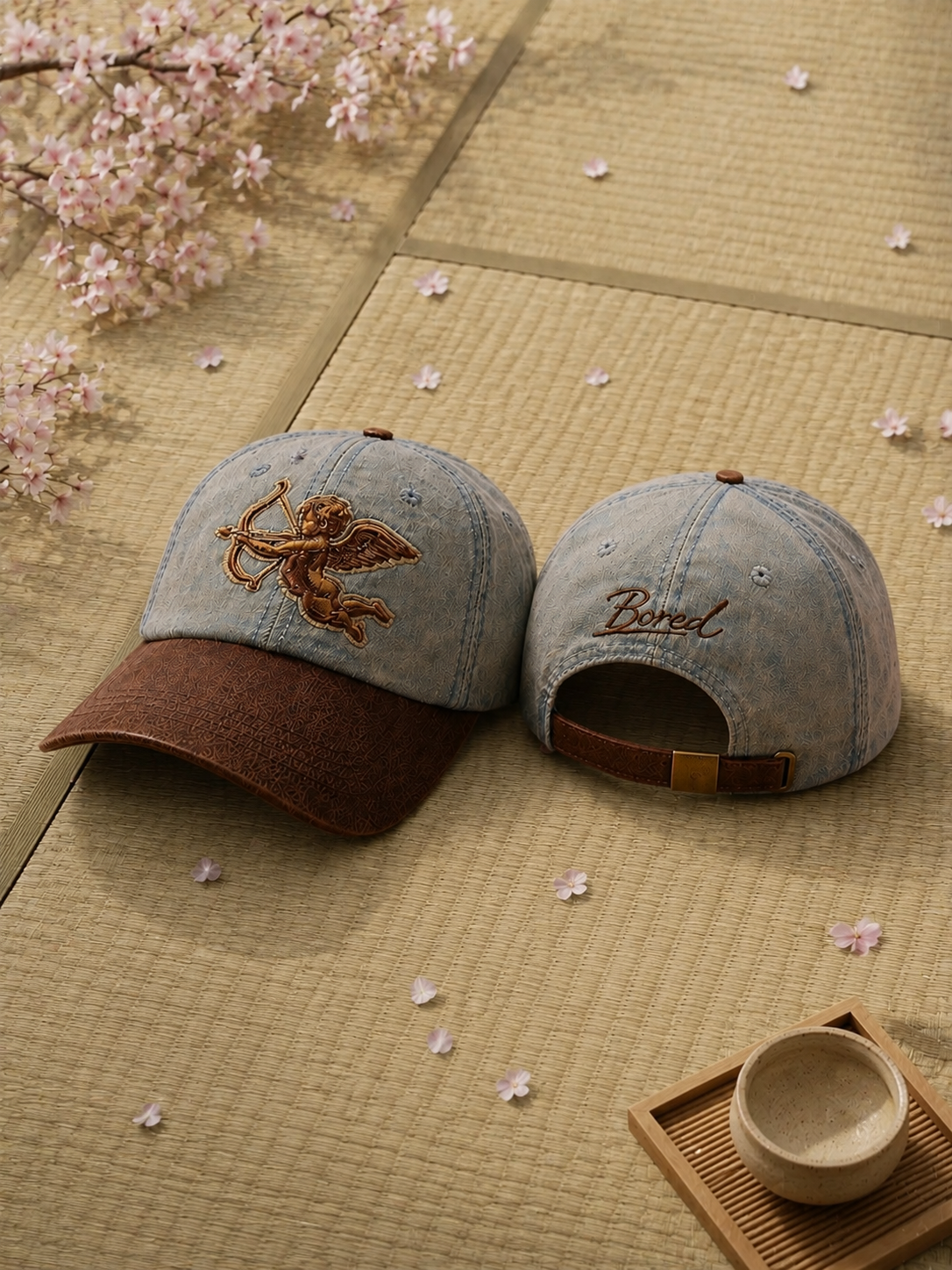 SAKURA DENIM CAP