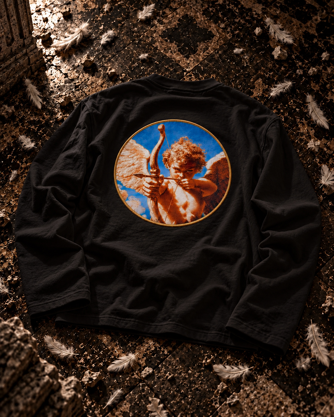 CUPID’S ARROW LONGSLEEVE BLACK