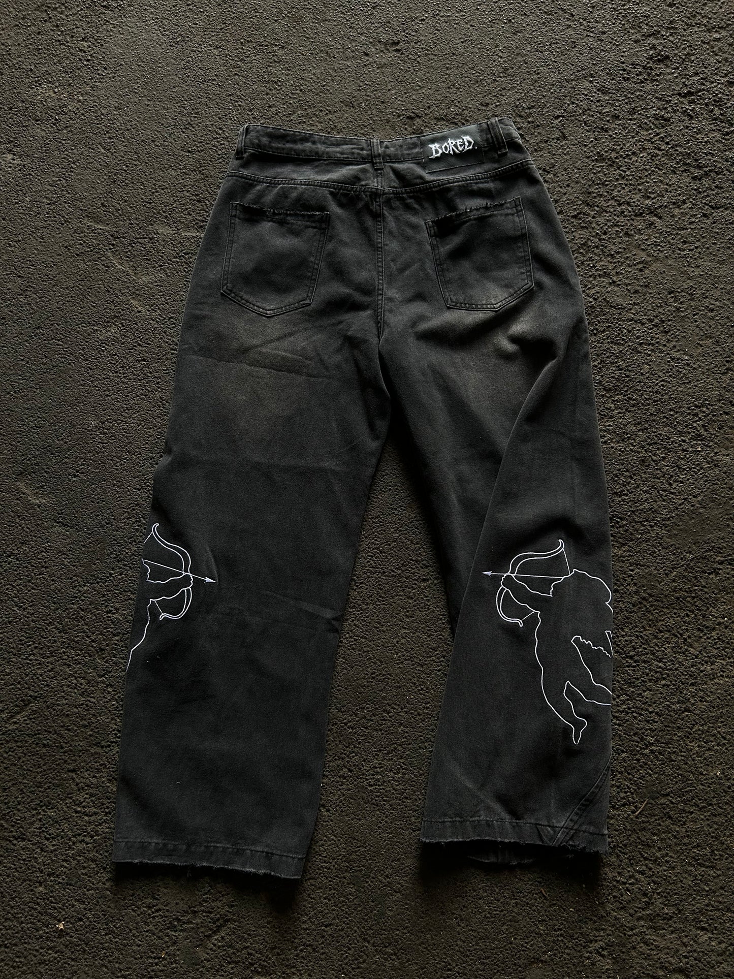 ANGELS BAGGY JEANS BLACK