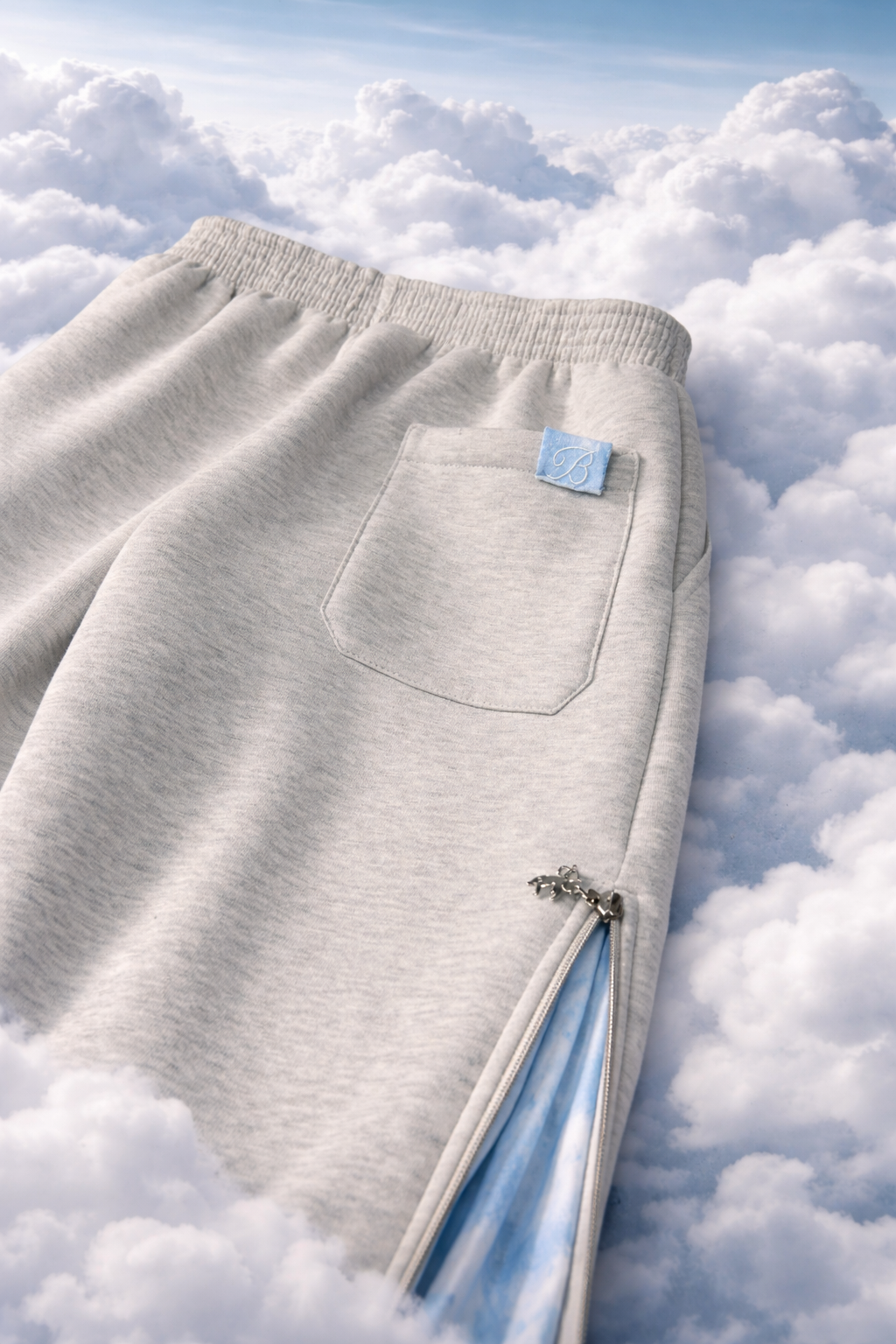 SKY ZIP SWEATPANTS