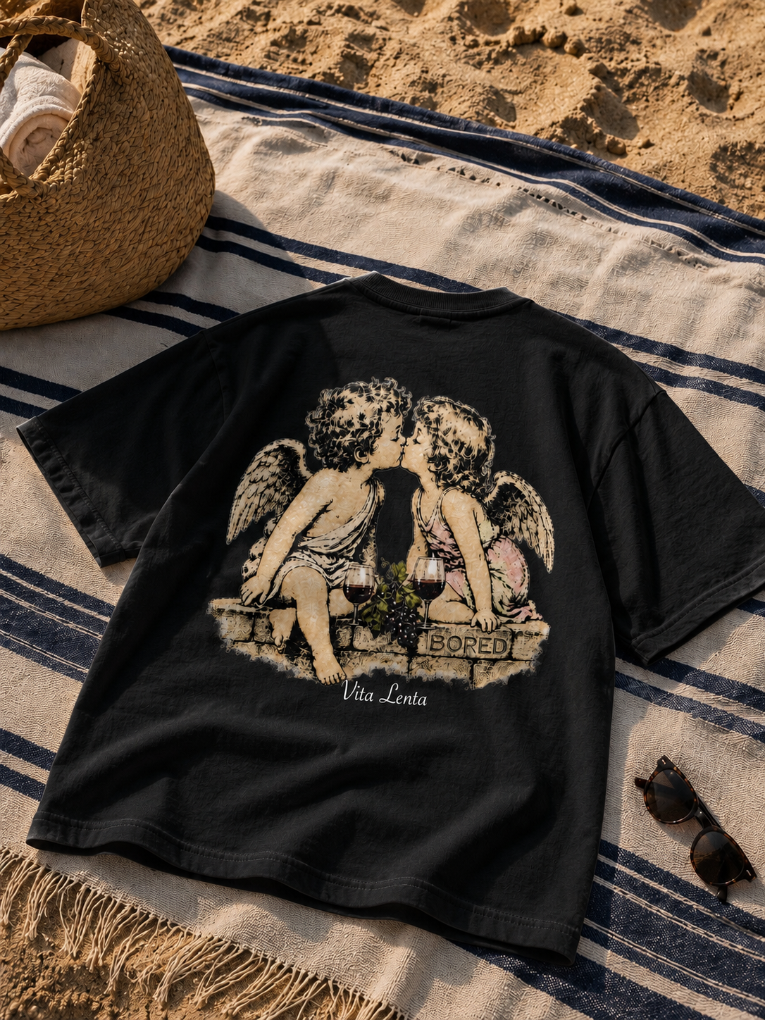 VITA LENTA LOVE TEE Black
