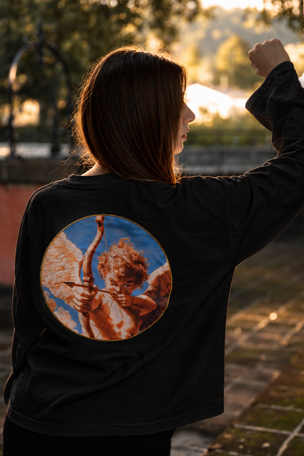 CUPID’S ARROW LONGSLEEVE BLACK