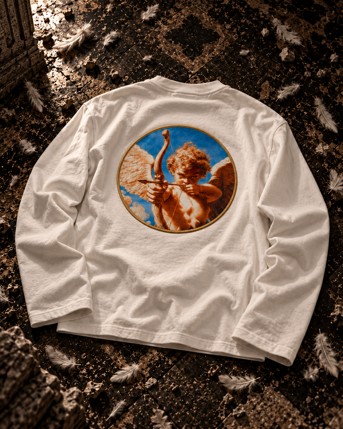 CUPID’S ARROW LONGSLEEVE WHITE