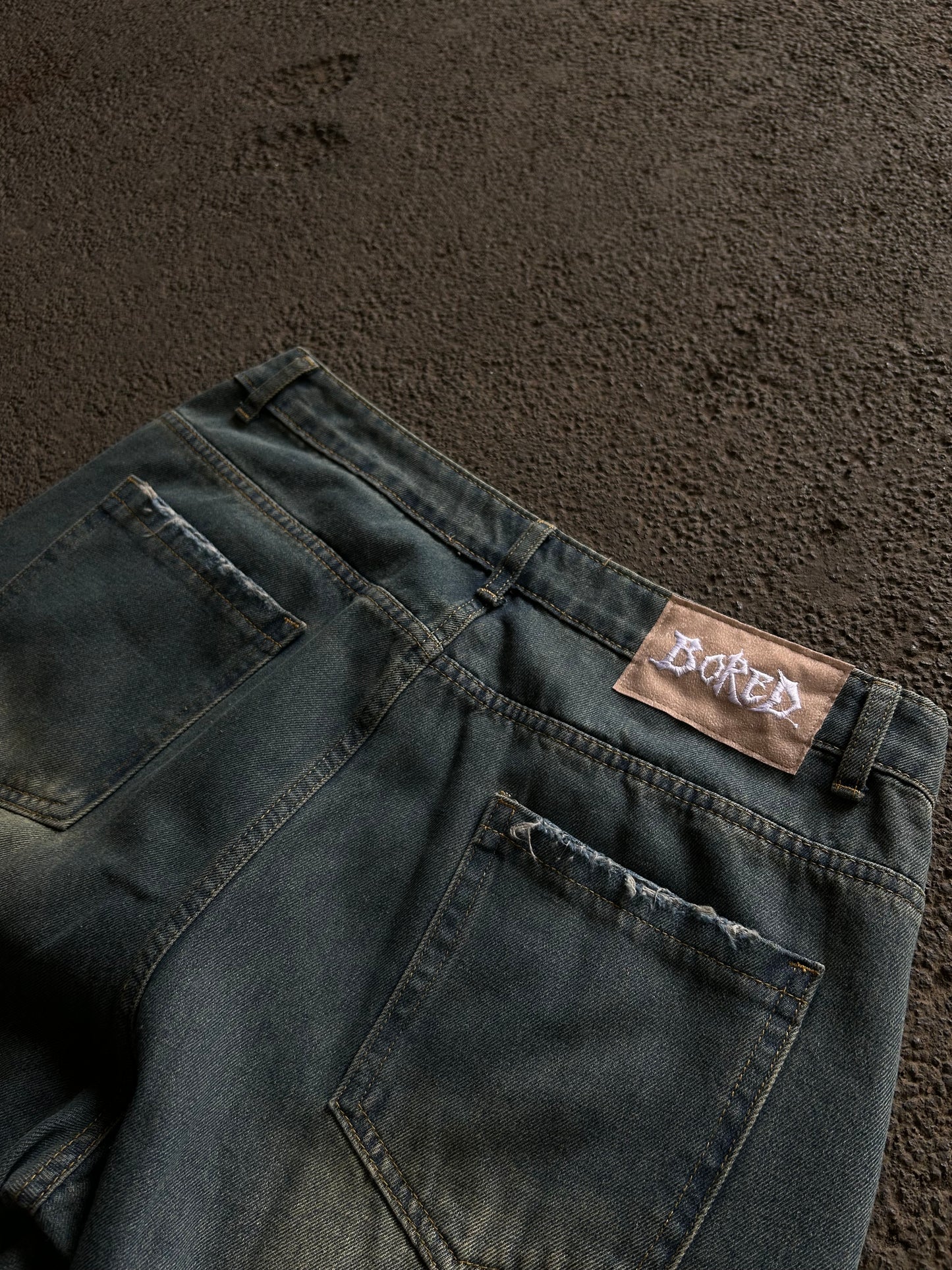 ANGELS BAGGY JEANS RUST