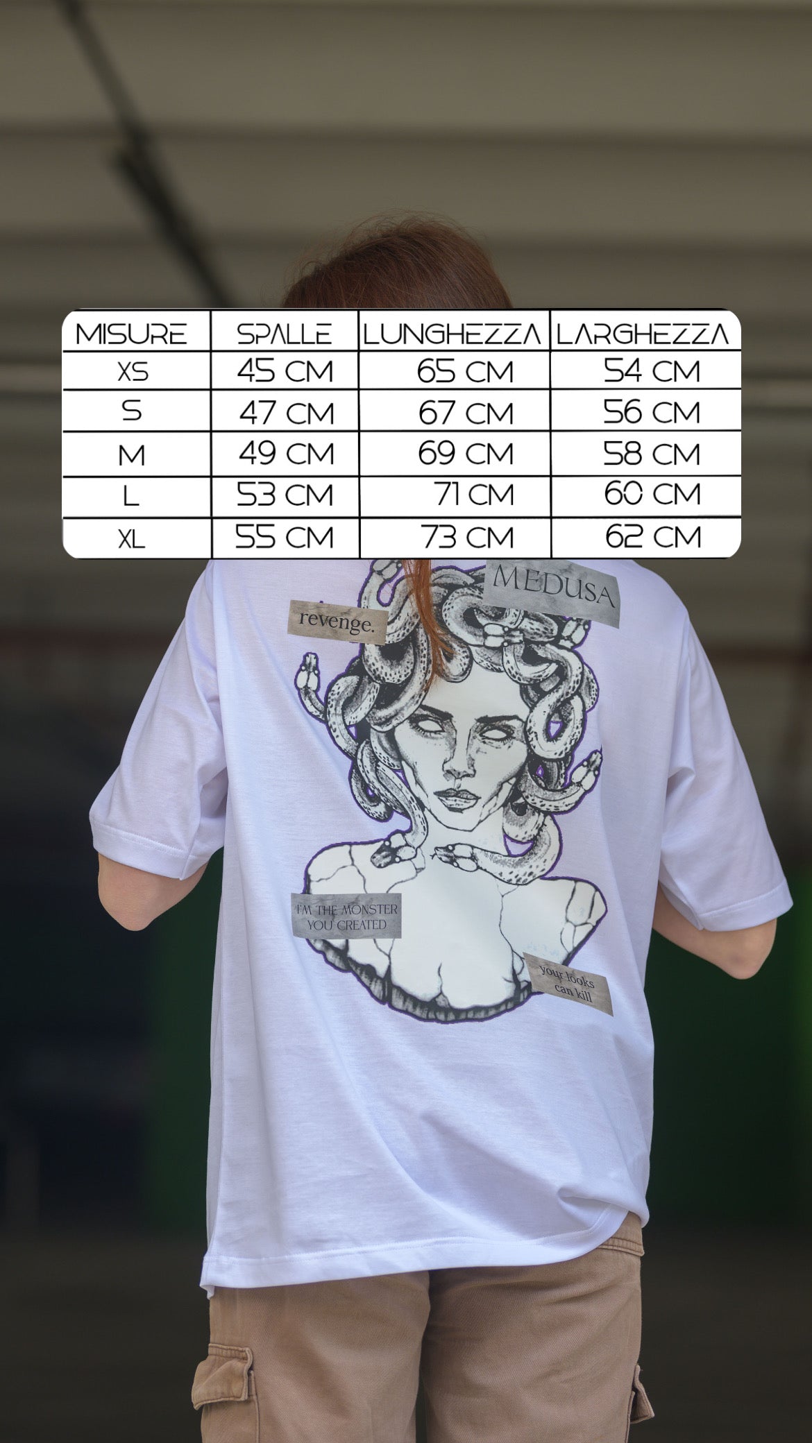 MEDUSA T-SHIRT WHITE