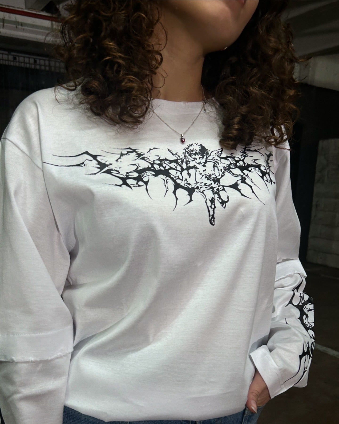 METAL LONGSLEEVE WHITE