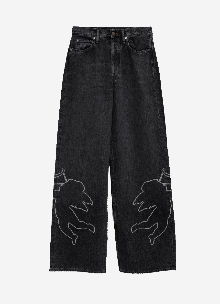 ANGELS BAGGY JEANS BLACK