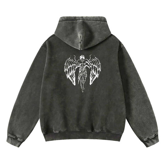 ANGEL BLACK HOODIE 2.0