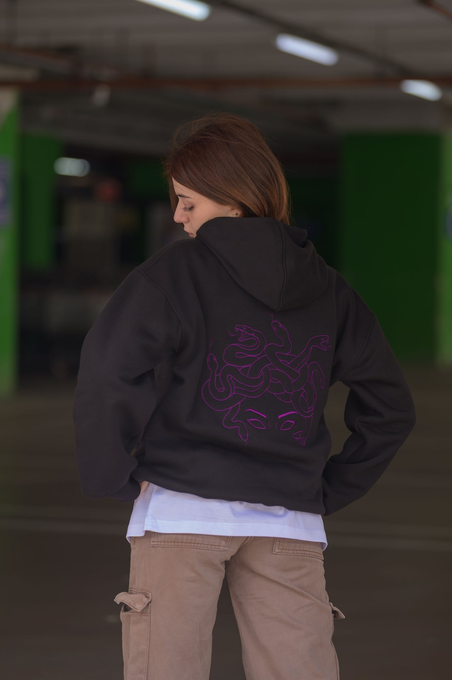 MEDUSA HOODIE VIOLET