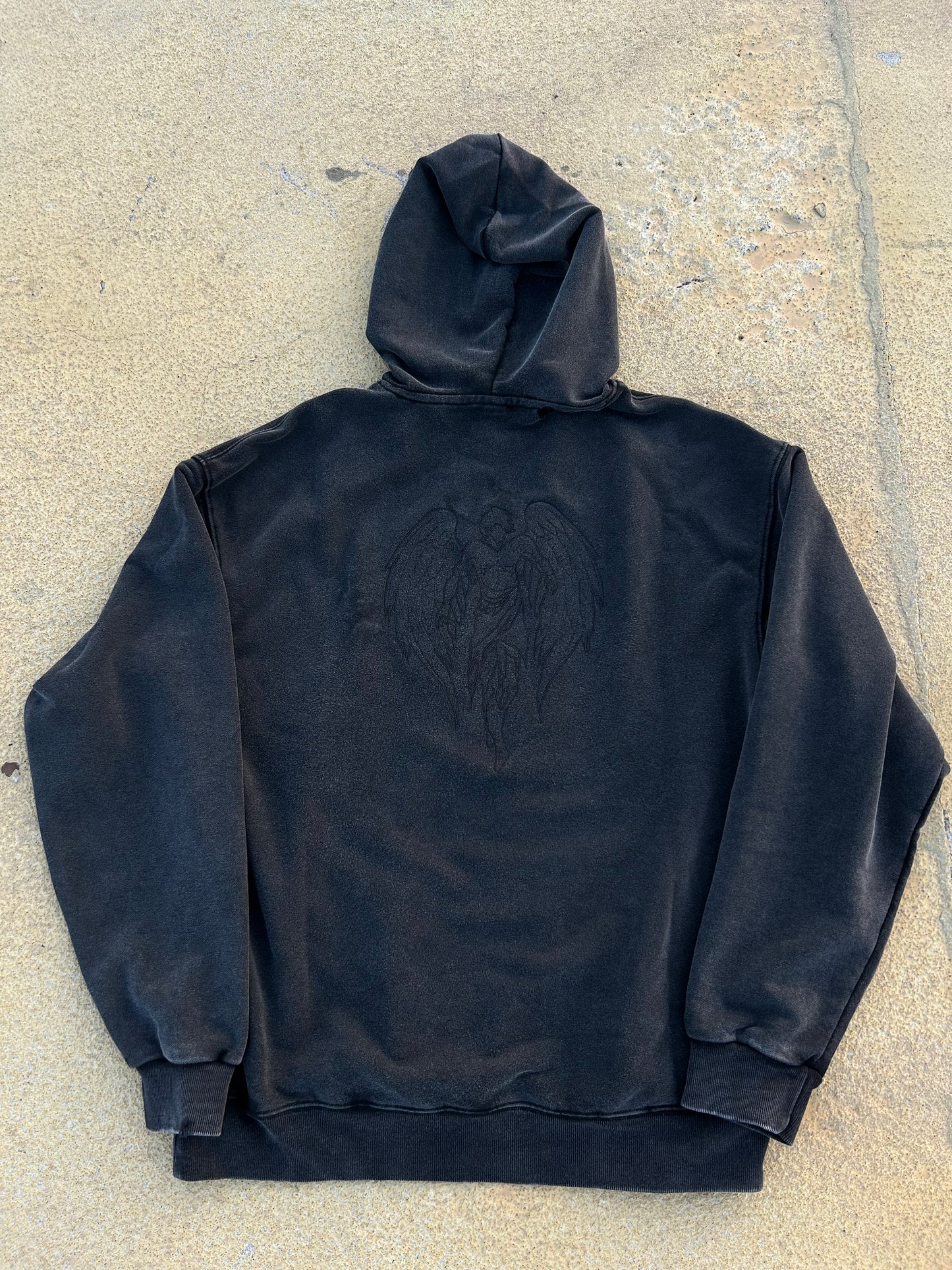 ANGEL BLACK HOODIE