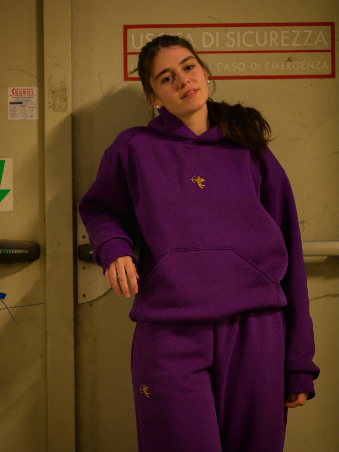 BASIC HOODIE VIOLET