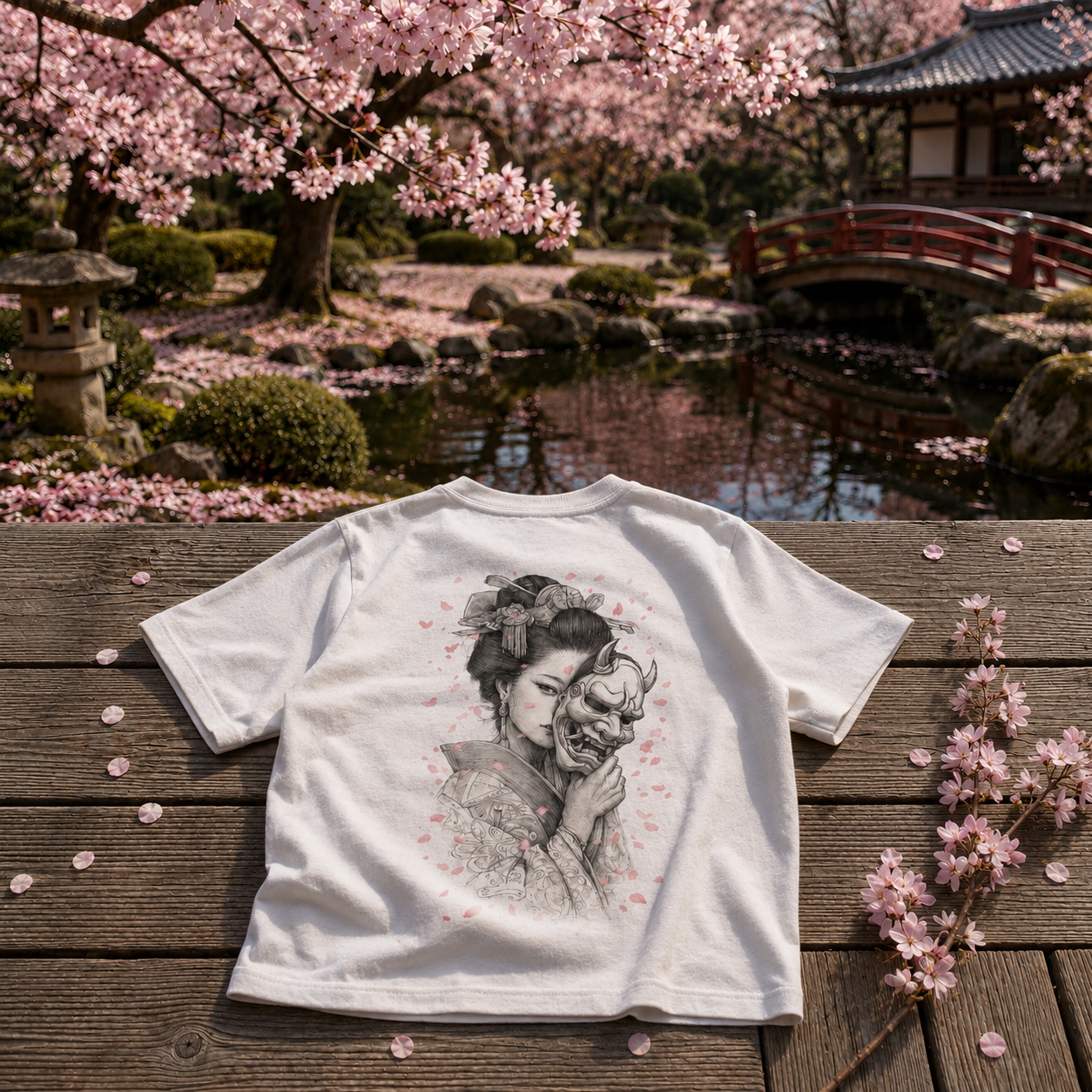 SAKURA VEIL T-SHIRT