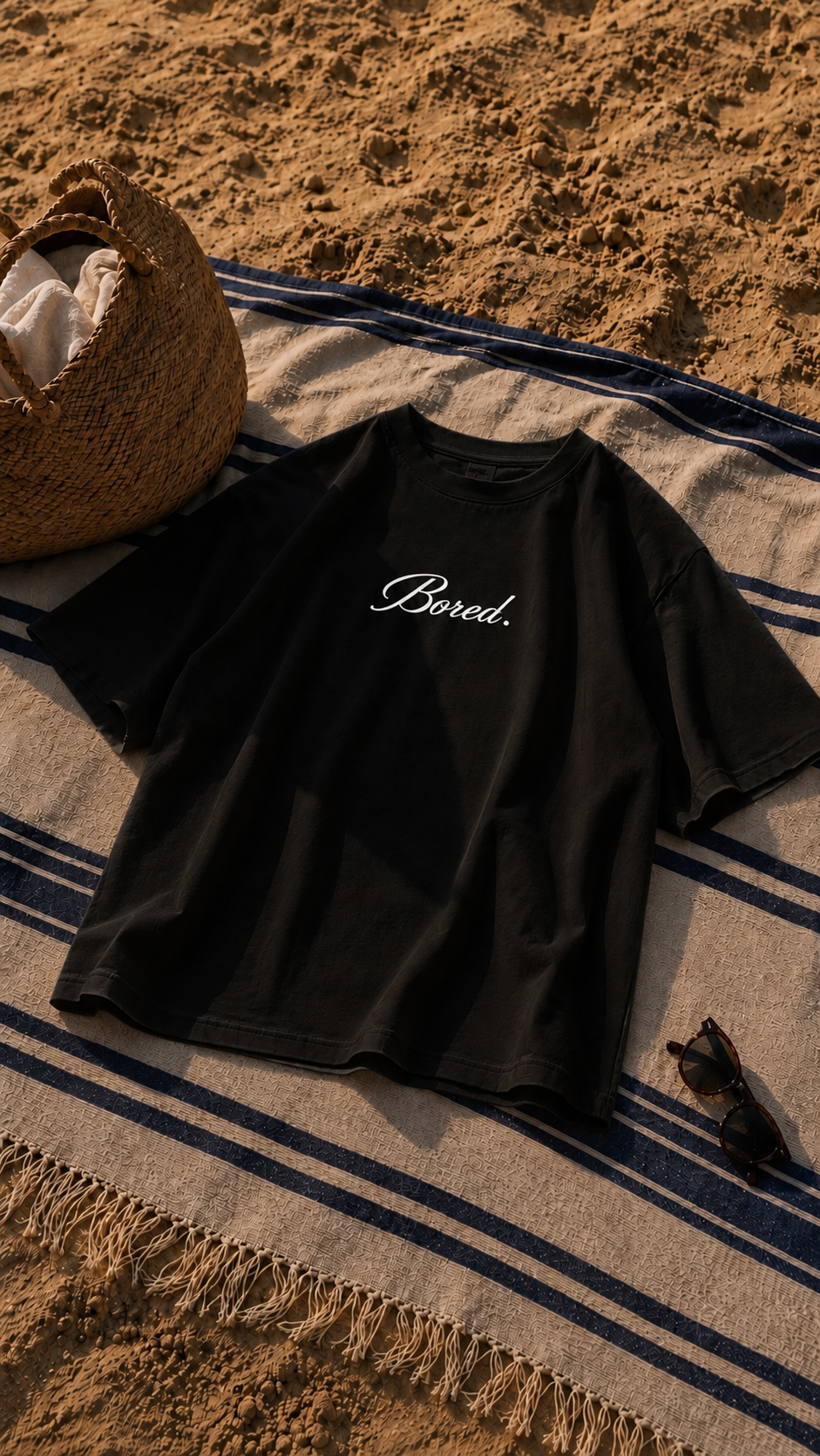 VITA LENTA SPAGHETTI TEE Black