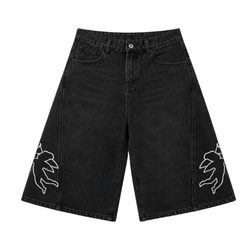 BORED CUPID DENIM JORTS