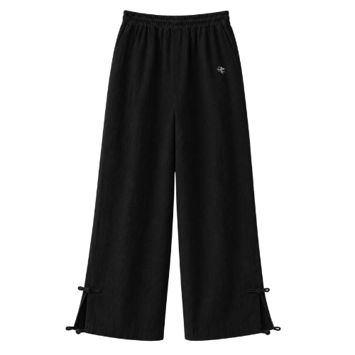 BORED LINE PANTS BLACK