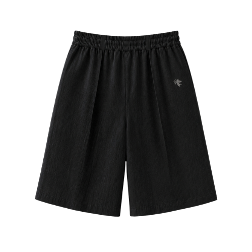 BORED LINE JORTS BLACK