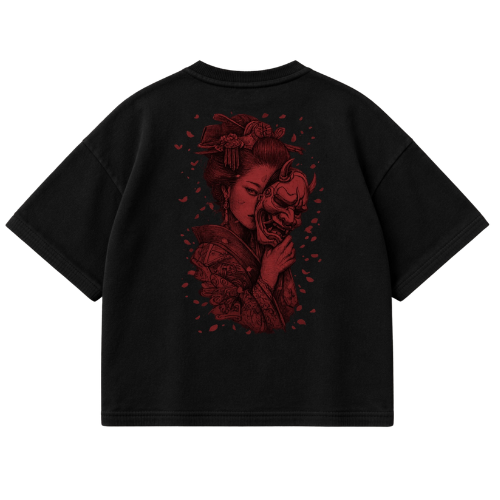 SAKURA VEIL T-SHIRT Black