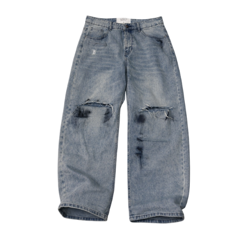 BORED DIRTY BAGGY JEANS