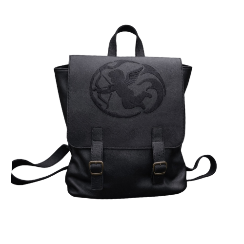 BORED LEATHER BACKPACK